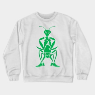 Atheist Mantis by Tai's Tees Crewneck Sweatshirt